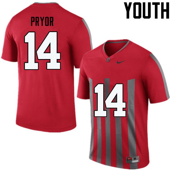 Ohio State Buckeyes #14 Isaiah Pryor Youth NCAA Jersey Throwback